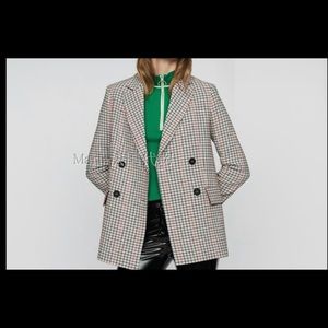Sandro blazer and pant set.